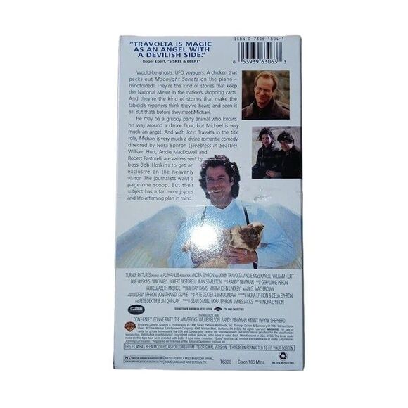 Michael VHS Movie 1996 NEW Movie L John Travolta Comedy PG 053939630633 - Picture 2 of 2